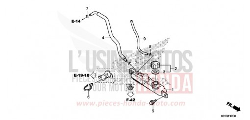 SERBATOIO DI RISERVA SH125ADG di 2016